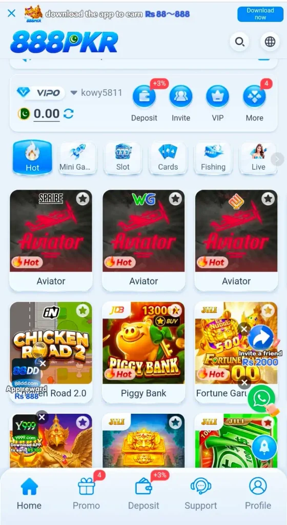 888PKR Game